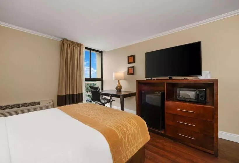 ２ダブルベッドのスタンダードルーム, Comfort Inn Oceanside Deerfield Beach