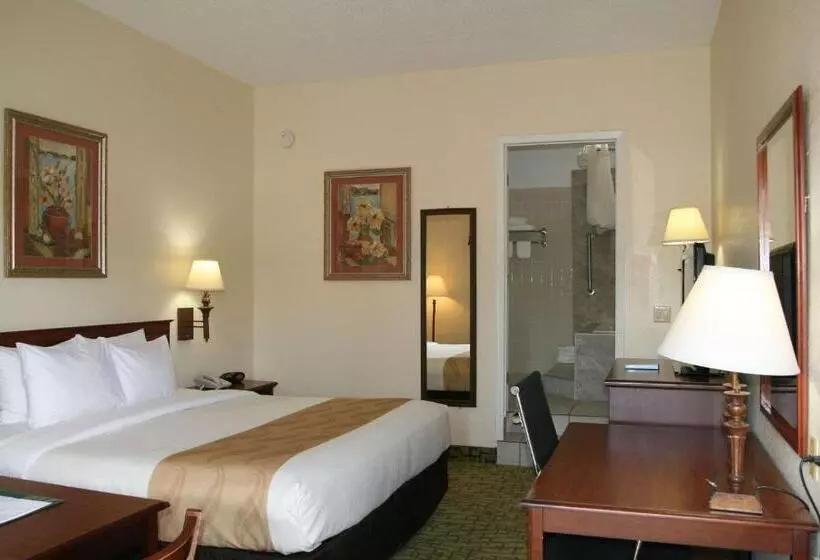 キングサイズベッドのスタンダードルーム, Quality Inn Weeki Wachee Spring Hill