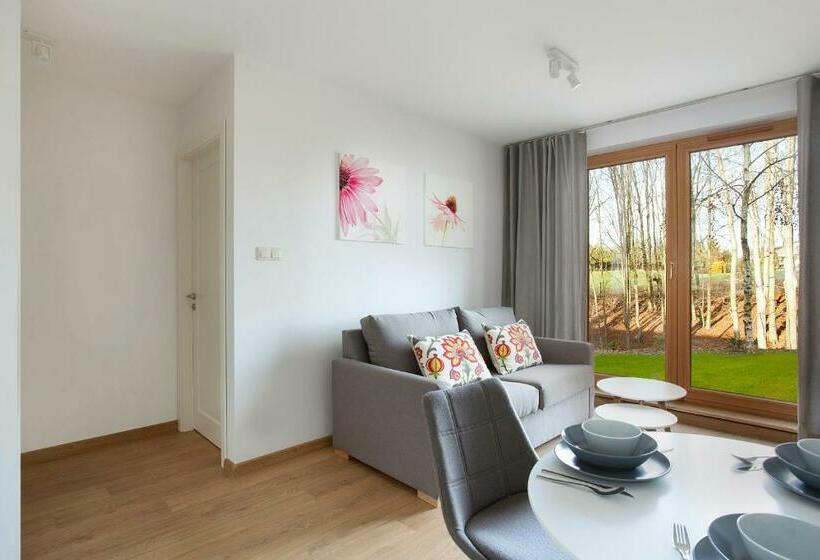 إستوديو قياسى سرير كينج, Kashubian Lodge & Spa