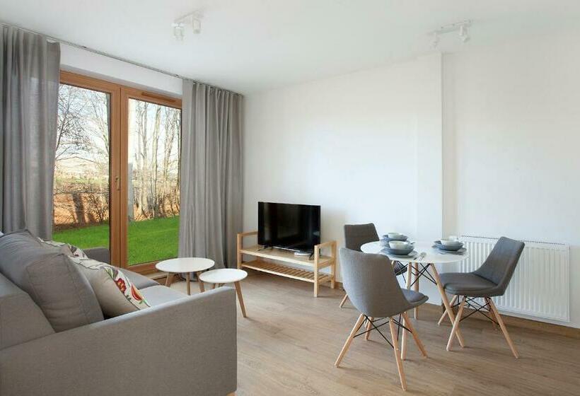 إستوديو قياسى سرير كينج, Kashubian Lodge & Spa