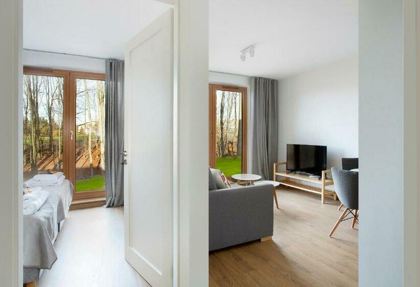 Студио Стандарт Кровать Кинг, Kashubian Lodge & Spa