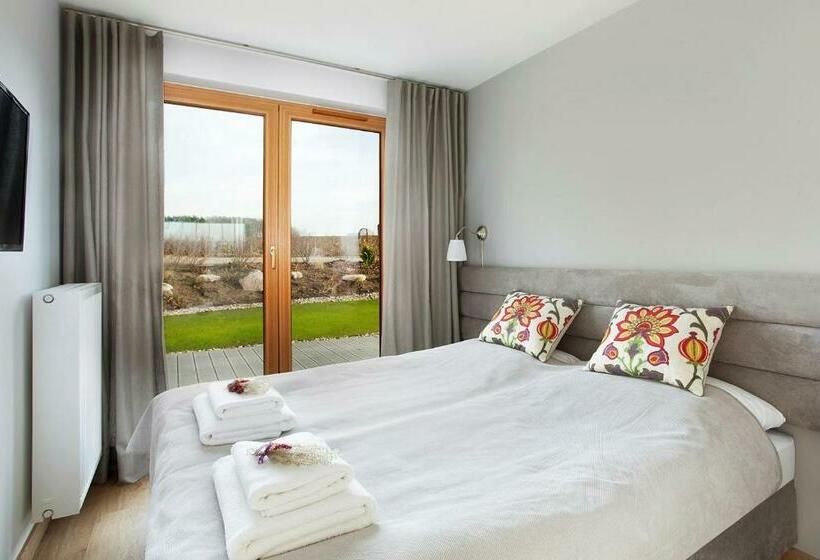 إستوديو قياسى سرير كينج, Kashubian Lodge & Spa