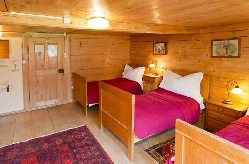 バスルーム共有のトリプルスタンダード, Pension Gimmelwald