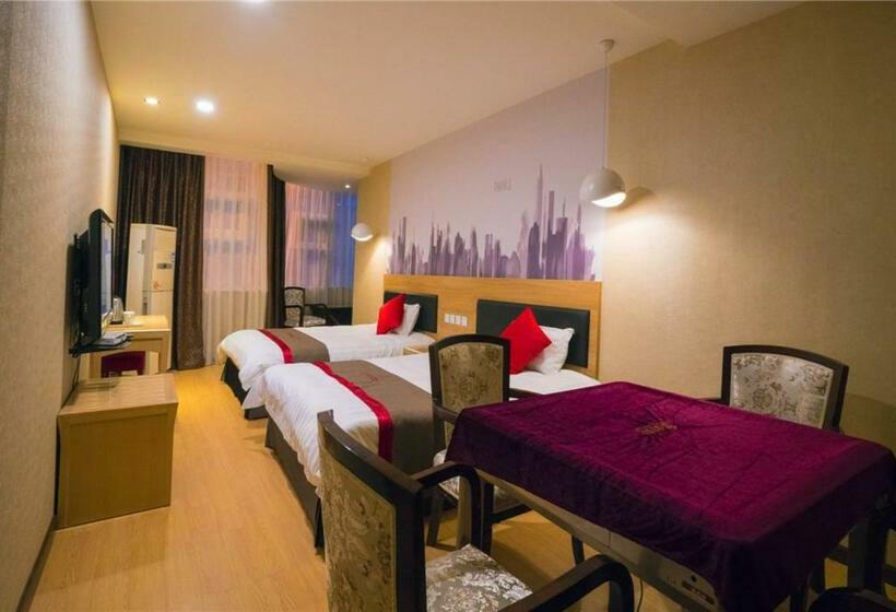 غرفة قياسية, Thank Inn Chain Hotel Sichuan Guangan Wusheng County Hongwu Avenue