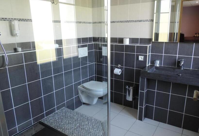 디럭스 룸 킹사이즈 침대, Hôtel Lac Et Forêt