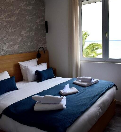 חדר קומפורט עם נוף לים, Hôtel L Albatros