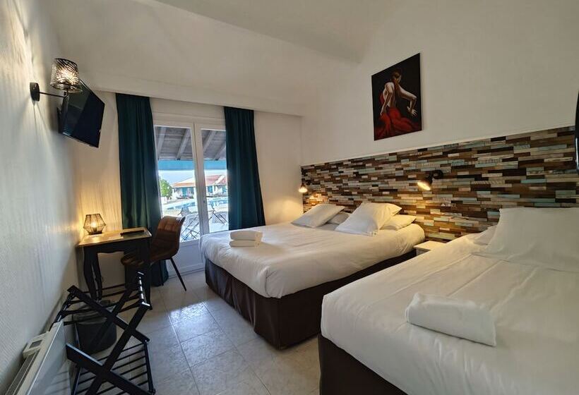 スタンダードトリプルルーム, L Auberge Camarguaise