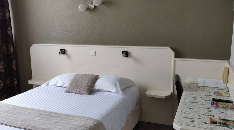 标准房带园景, Logis Hôtel Les Bleuets