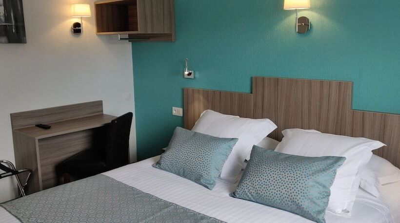 标准房带园景, Logis Hôtel Les Bleuets