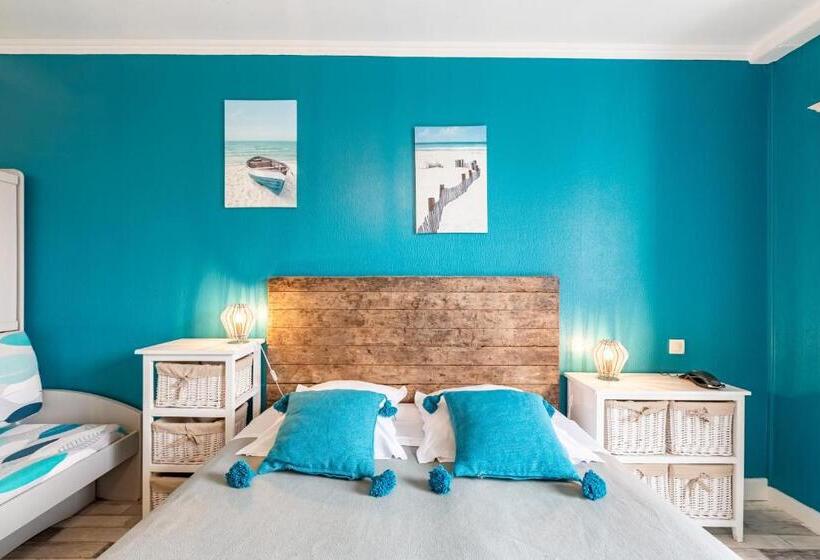 家庭房带园景, Villa Cordouan