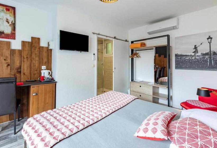 标准间带露台, Villa Cordouan