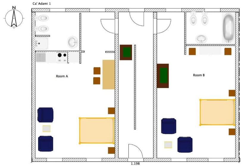 اتاق استاندارد, Ca  Adami