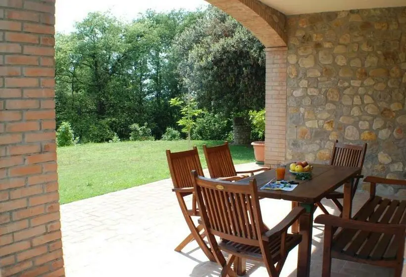 庭の見える1ベッドルームアパートメント, Agriturismo Fattoria Walden