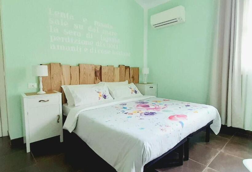 غرفة سوبيريور مطلّة علي الحديقة, Amandolevanto B&b