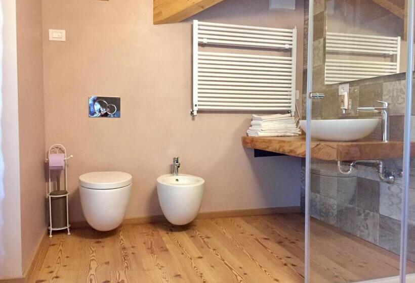 غرفة ديلوكس مزودة بشرفة, B&b Dalla Fattoria Della Patty