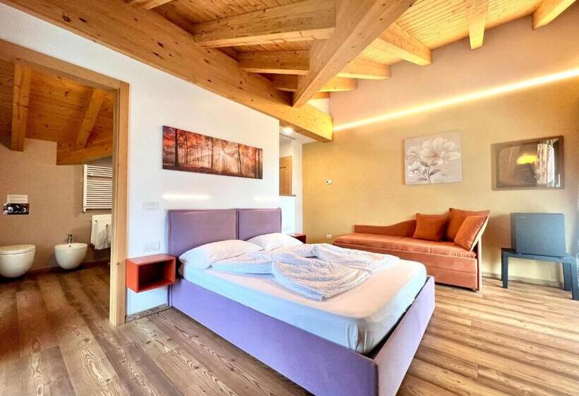 غرفة ديلوكس مزودة بشرفة, B&b Dalla Fattoria Della Patty