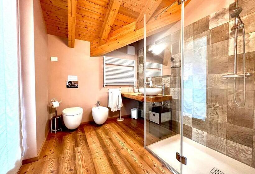 غرفة ديلوكس مزودة بشرفة, B&b Dalla Fattoria Della Patty