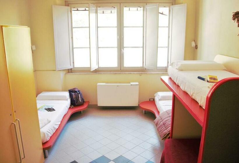 经济四人间 - 带共用浴室, Ostello La Miniera