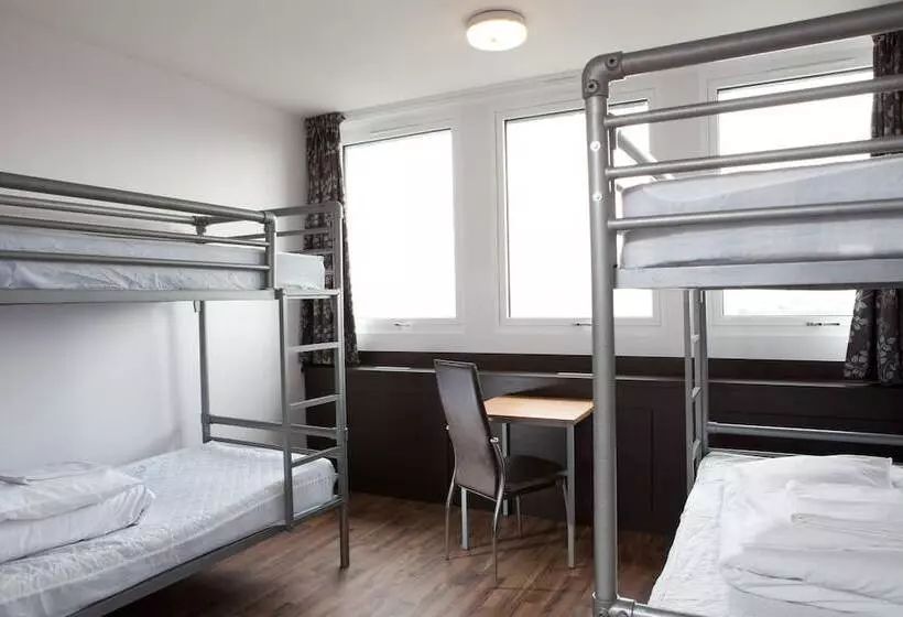 تختخواب در اتاق مشترک, Euro Hostel Glasgow