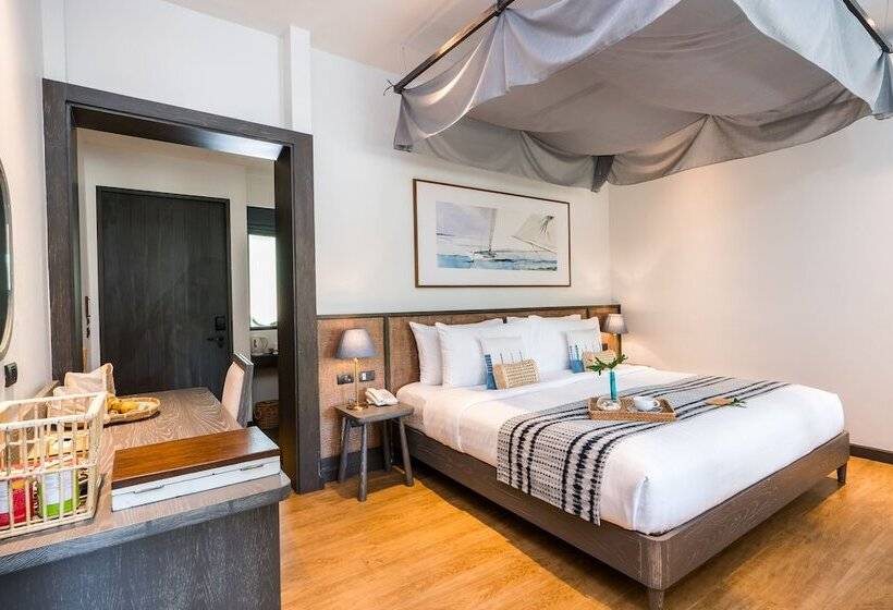 غرفة ديلوكس مزودة بتراس, Nh Collection Samui Peace Resort