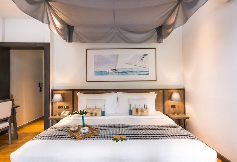 غرفة ديلوكس مزودة بتراس, Nh Collection Samui Peace Resort