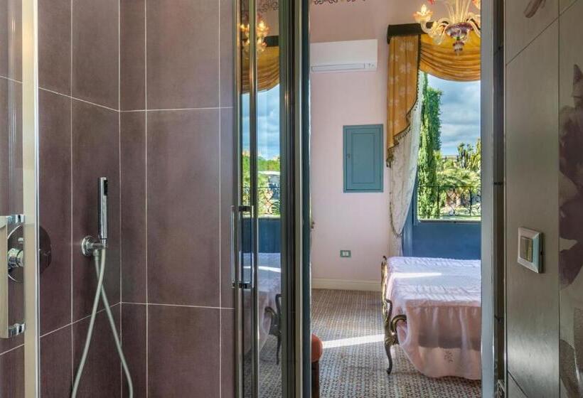 オーシャンビューデラックスルームバルコニー付き, Villa Nicolaci   Liberty Suites