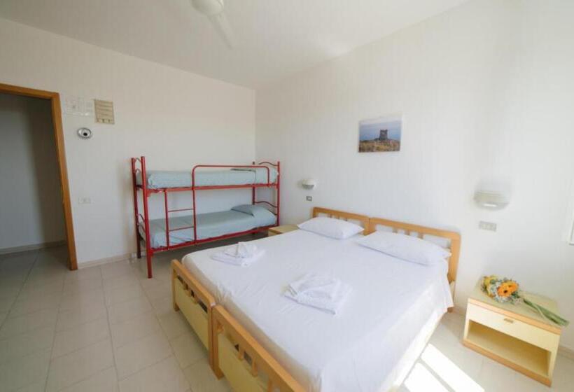 4인용 스탠다드 룸, Albergo Marla