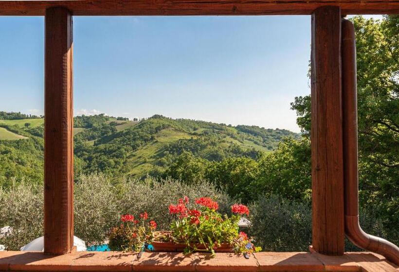 شقة غرفة نوم واحدة مزودة بشُرفة, Agriturismo Le Dolci Colline
