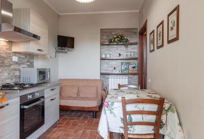 آپارتمان 1 خوابه با چشم‌انداز باغ, Agriturismo Le Dolci Colline