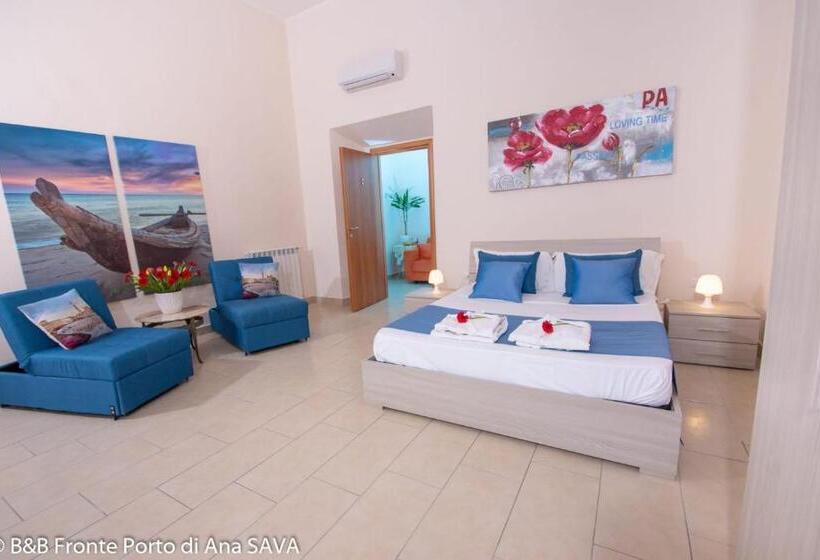 اتاق استاندارد چهار تخته, Bed And Breakfast Port View   Free Transport B&b To Cruise Ship