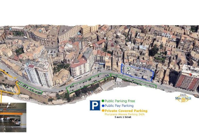 Четырехместный Номер Стандарт Вид на Море, B&b Miravalle Agrigento