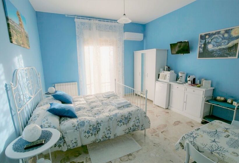 Номер Стандарт Двуспальная Кровать Вид на Море, B&b Miravalle Agrigento