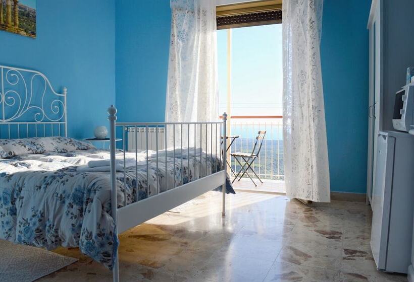 Номер Стандарт Двуспальная Кровать Вид на Море, B&b Miravalle Agrigento