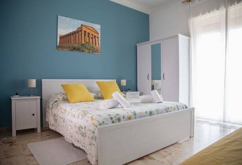 Четырехместный Номер Стандарт Вид на Море, B&b Miravalle Agrigento