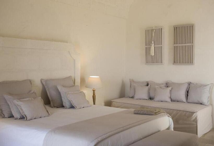 اتاق استاندارد با چشم‌انداز دریا, Masseria San Francesco