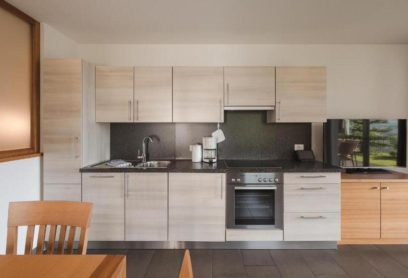 شقة غرفتين نوم مزودة بحديقة, Appartements Schmied Hans