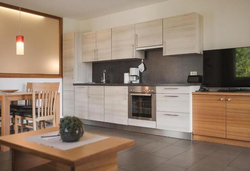 شقة غرفتين نوم مزودة بحديقة, Appartements Schmied Hans