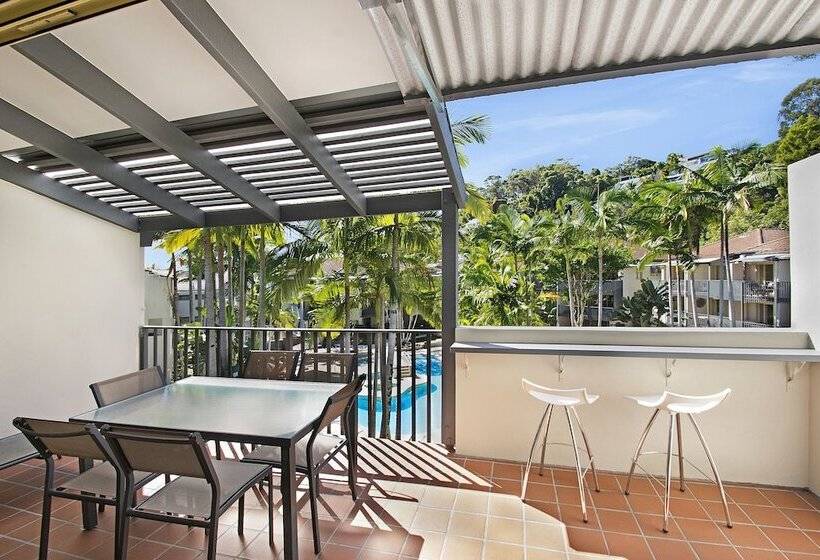 침실 2개 디럭스 아파트, Mantra French Quarter Noosa
