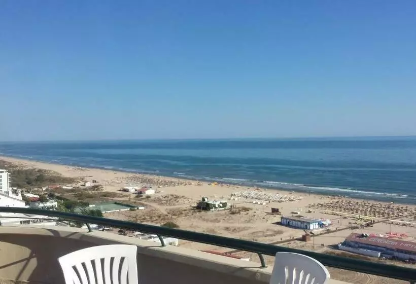 Huoneisto 1 Makuuhuone Merinäkymä, Aparthotel Guadiana