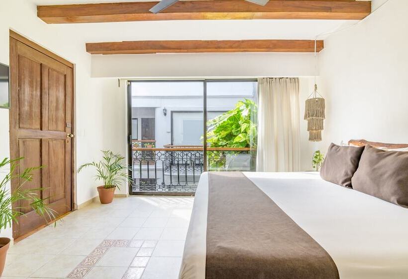 Habitació Deluxe Llit King amb Vistes, Banana Boutique & Spa   5th Av Playa Del Carmen
