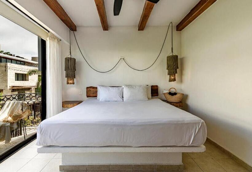 Habitació Deluxe Llit King amb Vistes, Banana Boutique & Spa   5th Av Playa Del Carmen