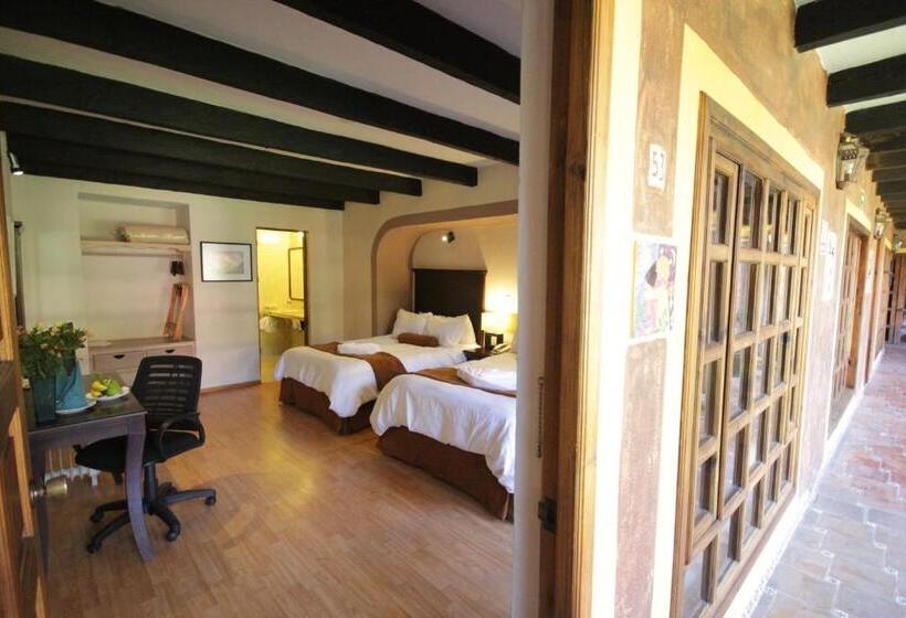 Номер Стандарт 2 Двуспальные Кровати, Casa Mexicana