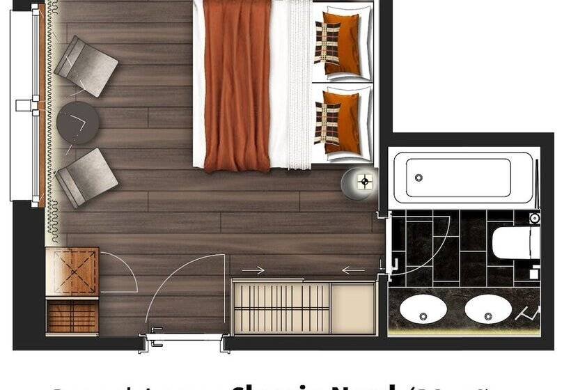 اتاق کلاسیک, The Christiania Mountain Spa Resort