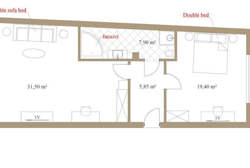 ロイヤルスイート, St Palace