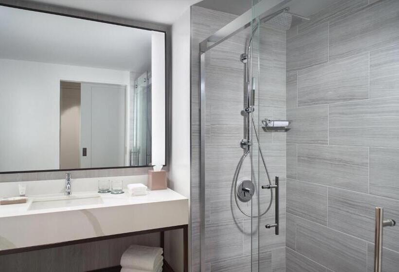 חדר דחוקס עם מיטת קינג, The Westin Charlotte