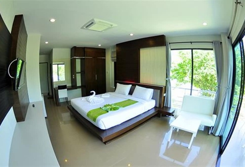 디럭스 룸 측면 바다 전망, Ton Sai Tropical Phi Phi Island