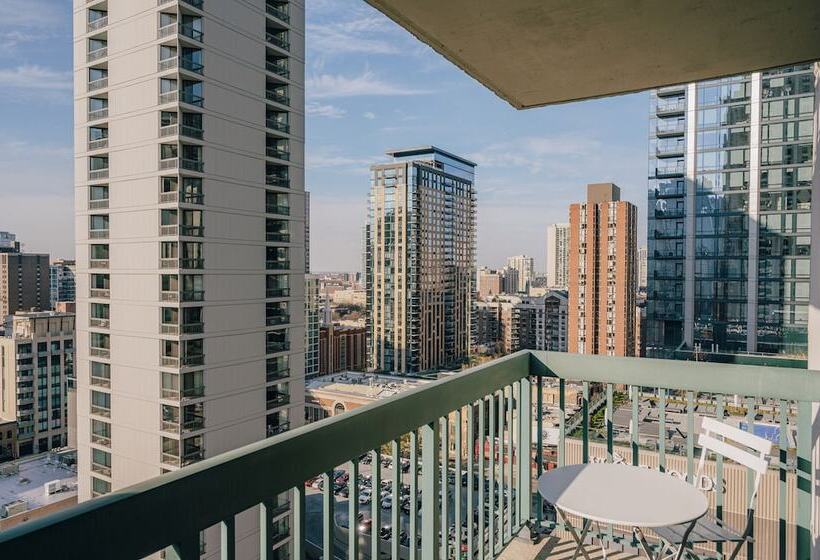 Apartamento Clássico 1 Quarto, Kasa Magnificent Mile Chicago