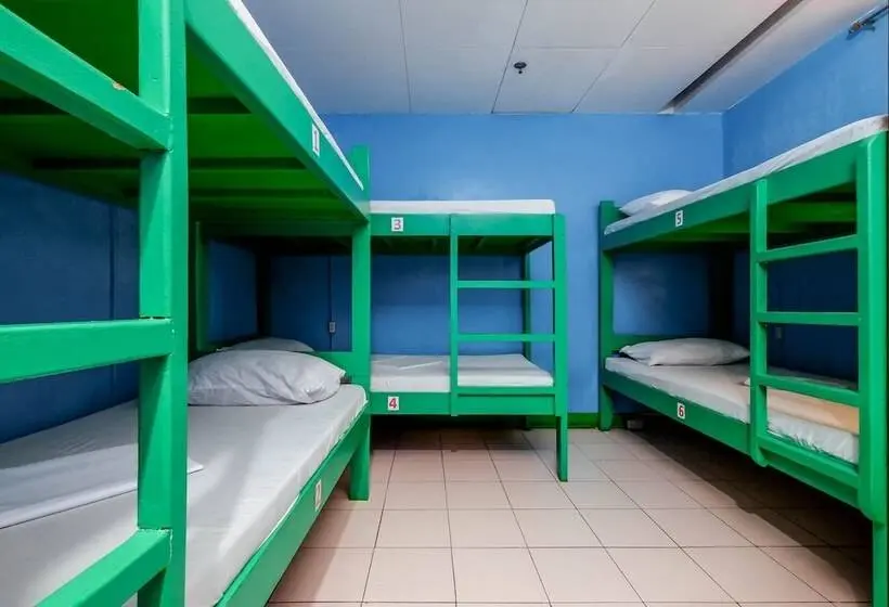 Bed in Shared Room with Shared Bathroom, Stay Malate