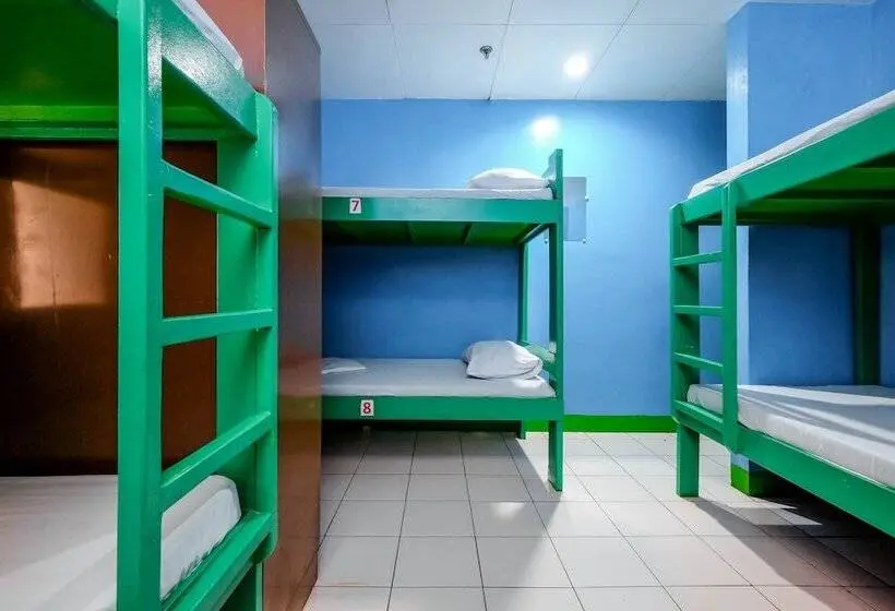 Bed in Shared Room with Shared Bathroom, Stay Malate