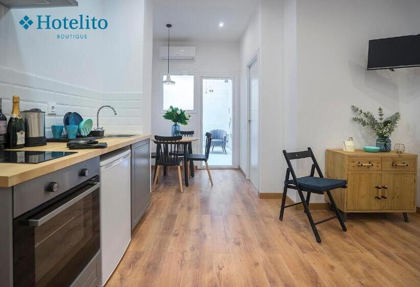 带2个卧室的公寓, Ito Boutique Badalona Mar